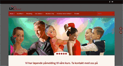 Desktop Screenshot of lskdans.no